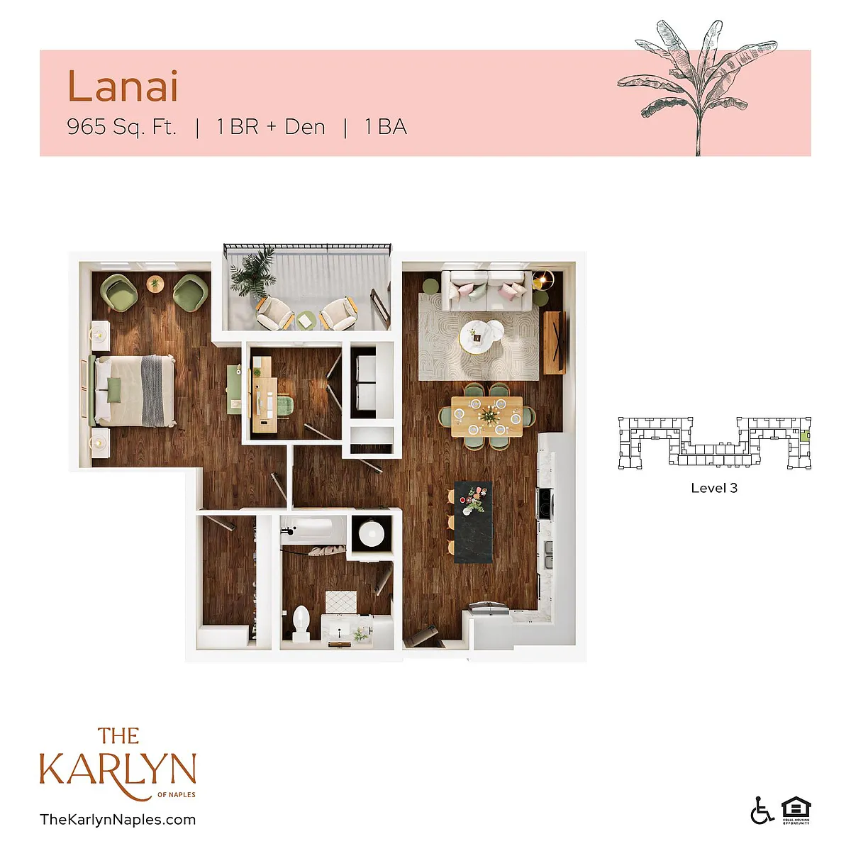 Floor plan Lanai