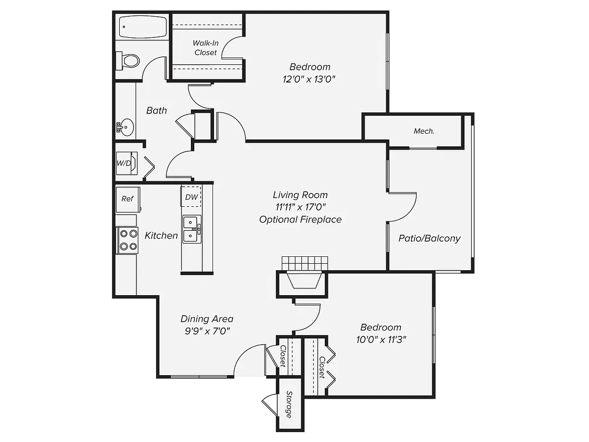 Floor plan B2