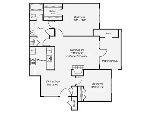 Floor plan B2
