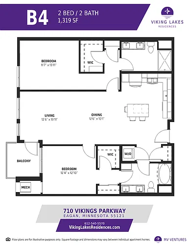 Floor plan $1.82/sq.ft. - B4