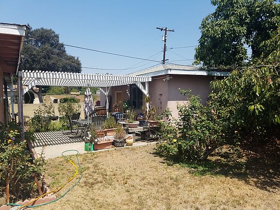Backyard looking at Patio