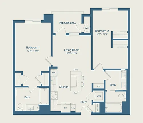 Floor plan B1