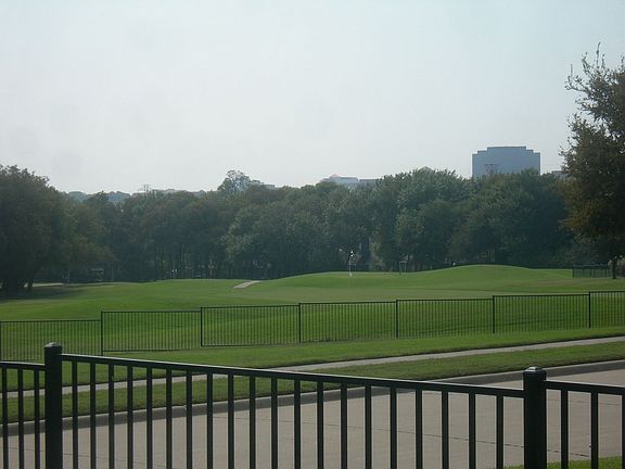 Backyard Golf Course View