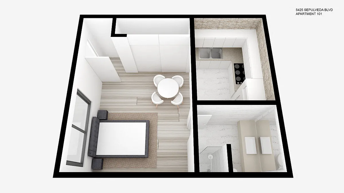 Floor plan Studio