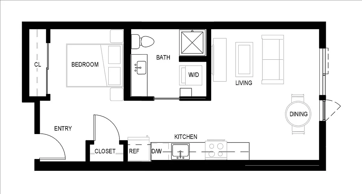 Floor plan O1 - O1K