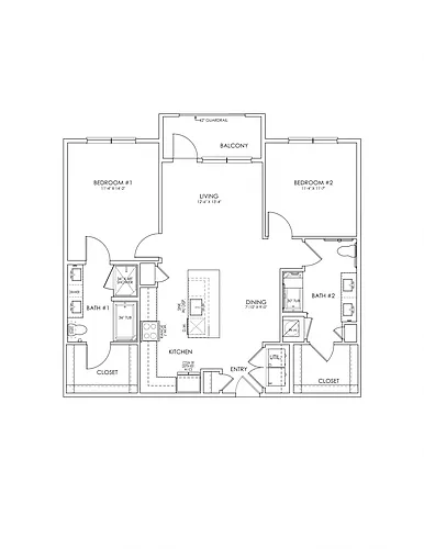 Floor plan Walnut