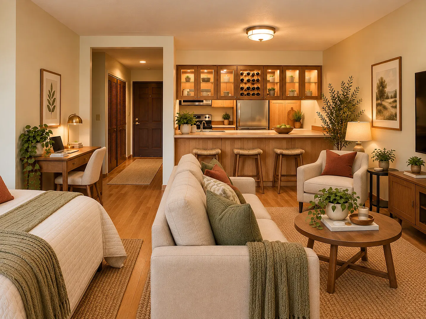 Spacious Top-Floor Studio in Edina - All Utilities Included — Photo 1