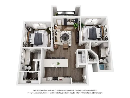 Floor plan B2