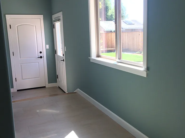Entry hall from garage