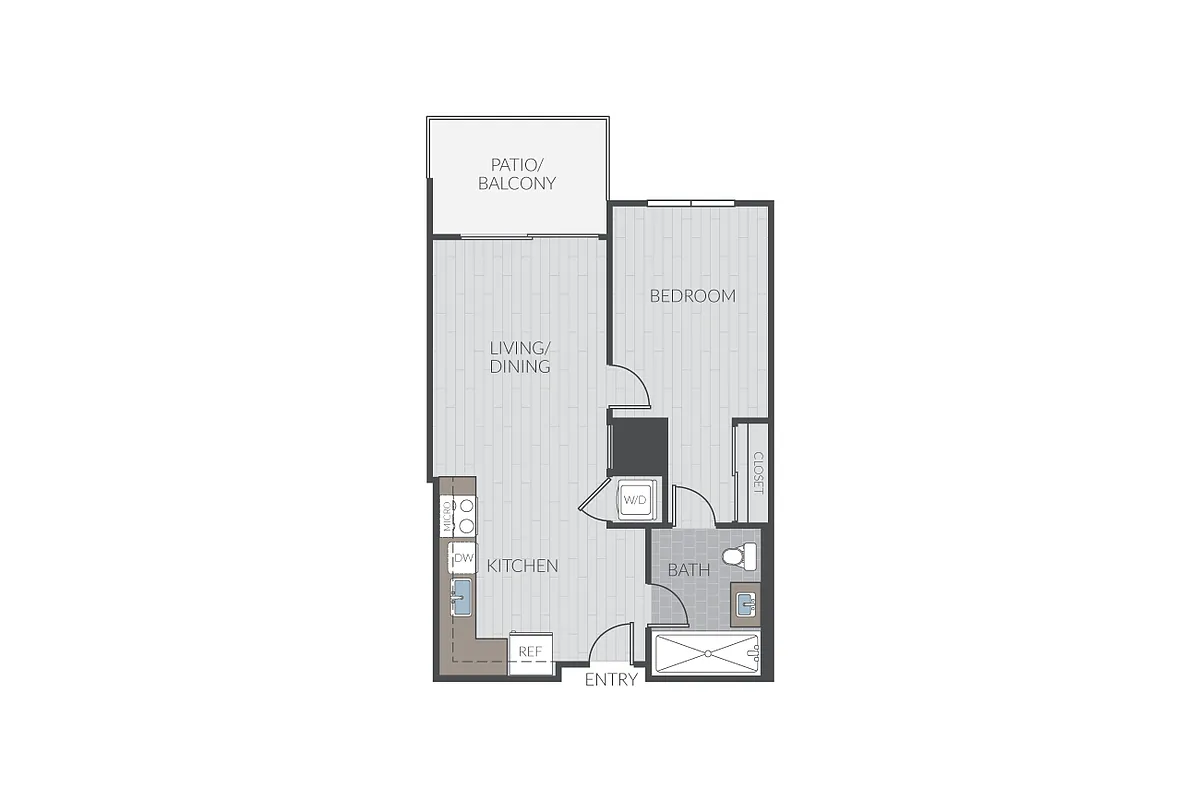 Floor plan Plan 1A