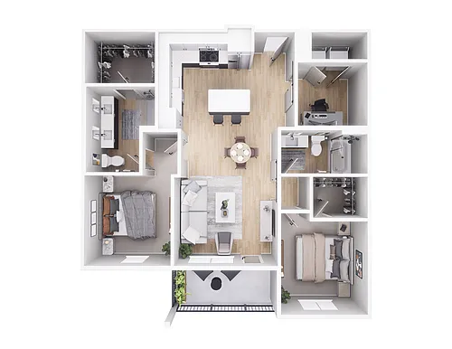 Floor plan B1