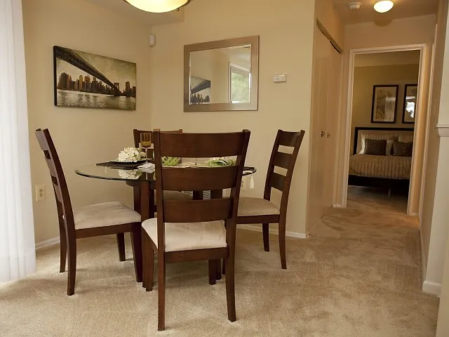 One bedroom dining or flex space