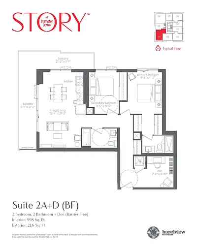 Floor plan 1204