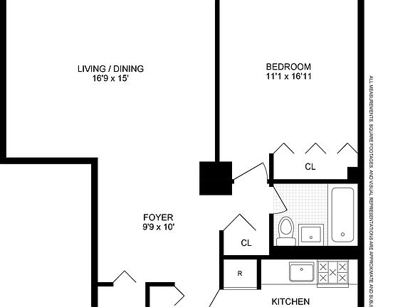 2nd image of 330 E 33rd St APT 9K