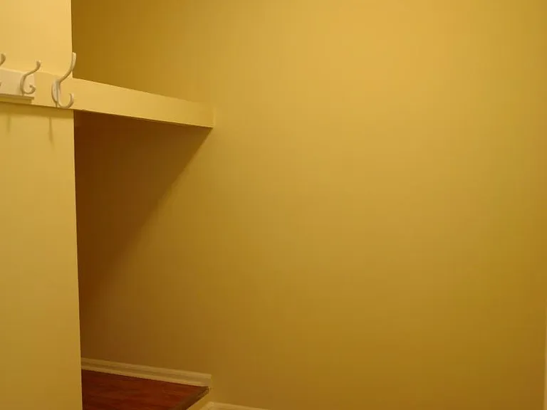 First walk-in closet