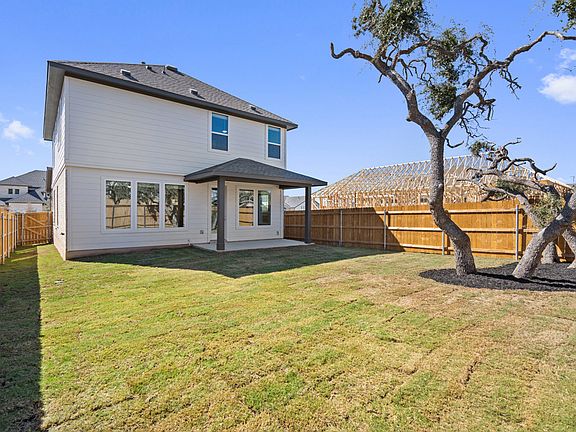 Backyard with Covered Patio