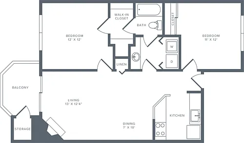 Floor plan MB01R Renovated