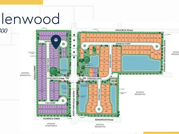 Location of this home within Legacy Groves