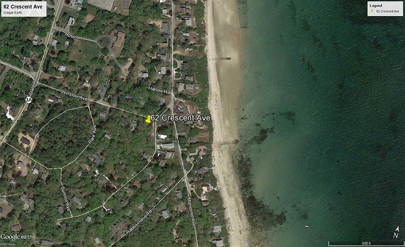 62 Crescent Ave : Walking distance to MA Bay beaches