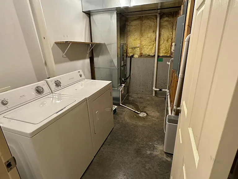 downstairs utility room