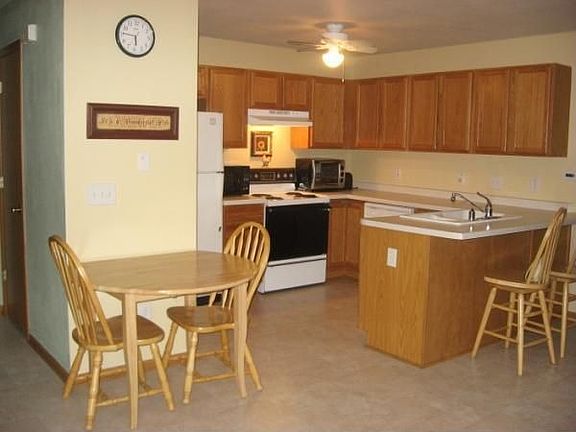 new floor in kitchen
