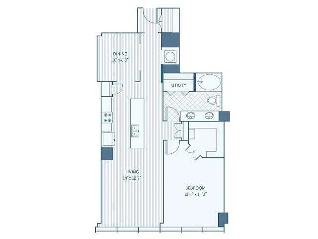 Floor plan A6B