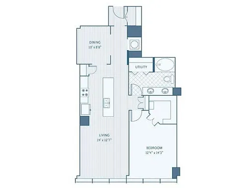 Floor plan A6B
