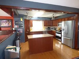 Upstairs kitchen