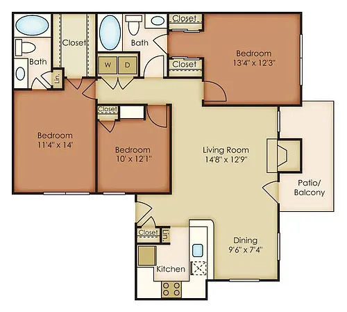 Floor plan C1