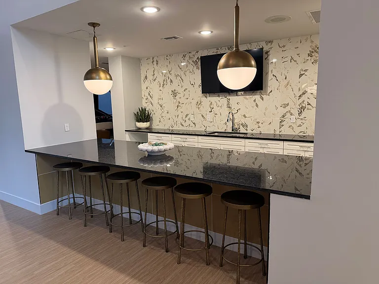Community kitchen area