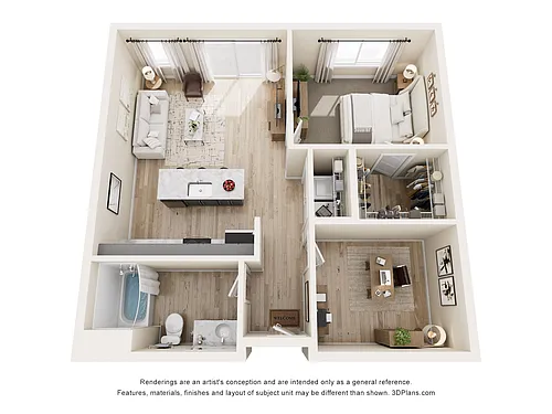 Floor plan Oaks II Heritage