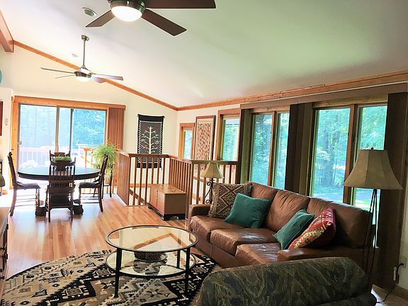 Sliding door to deck