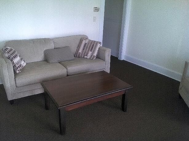 Living Room. Now has brown couch.