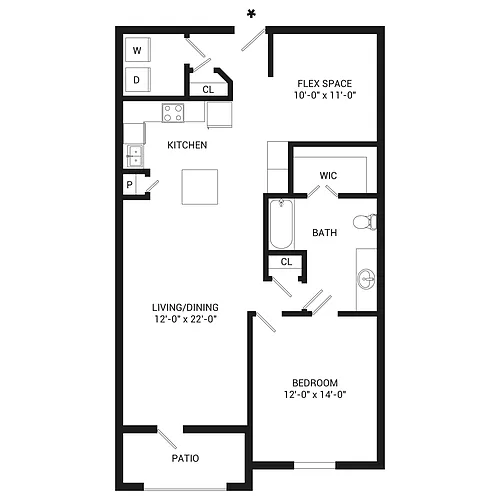 Floor plan The Strata