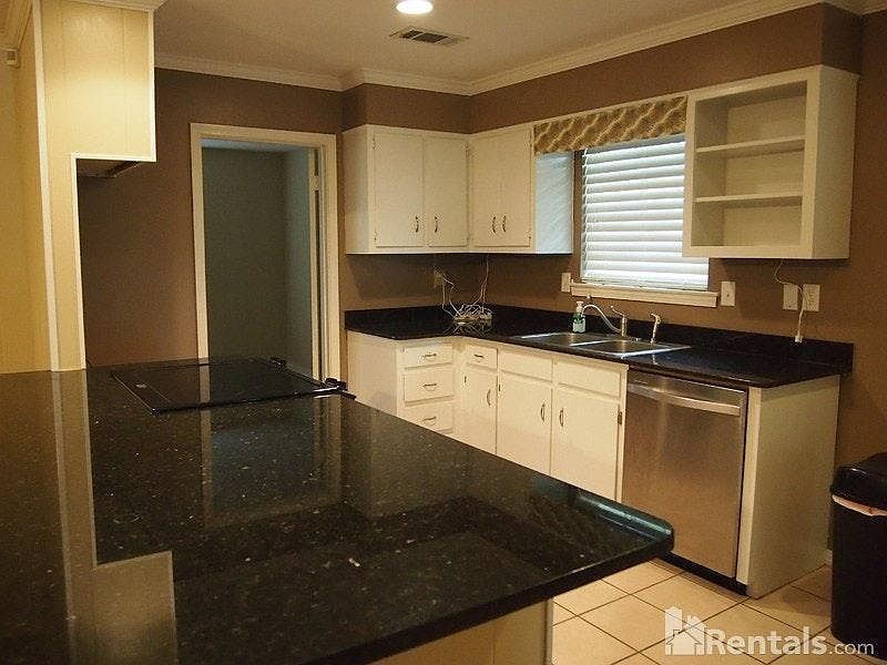 Kitchen with granite and stainless steel