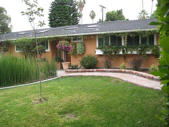 Right side of the house