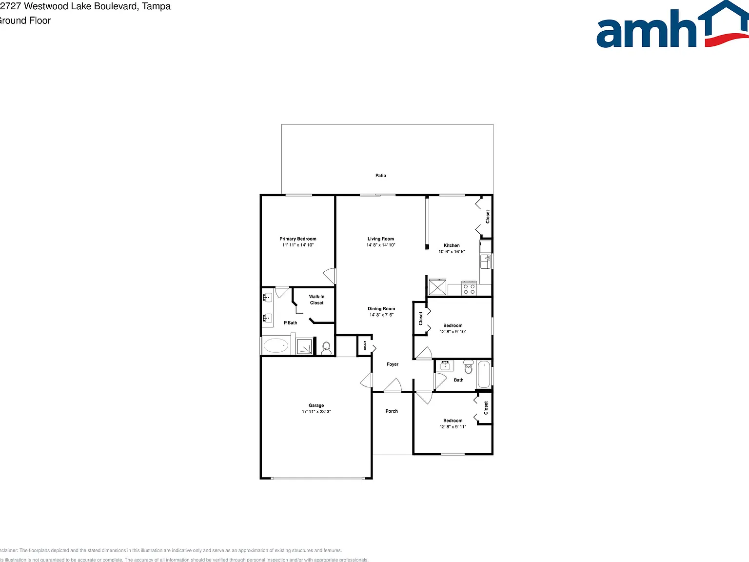 3 bed, 2.0 bath, 1374 sqft, $2,585 — Photo 2