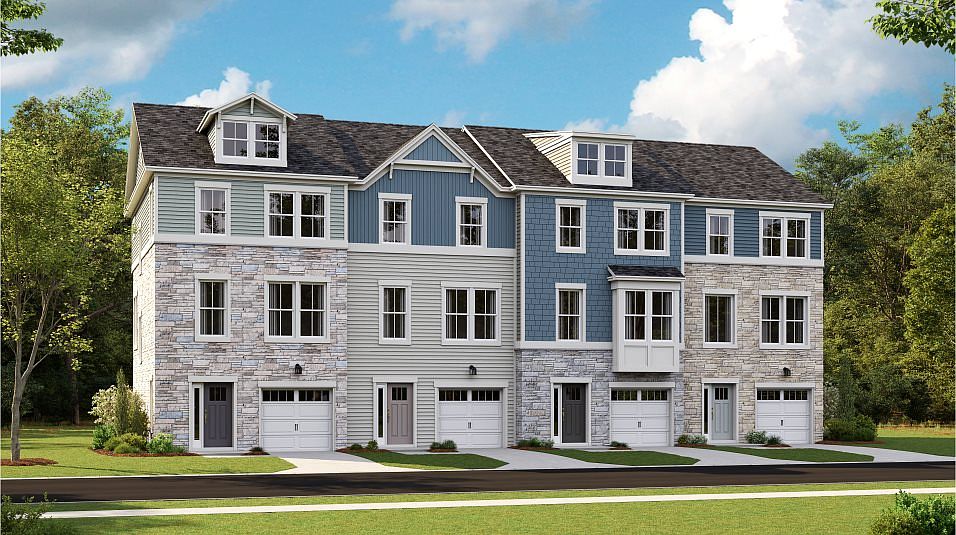 Tydings II Front Load Garage Plan, St. Charles St. Charles Townhomes