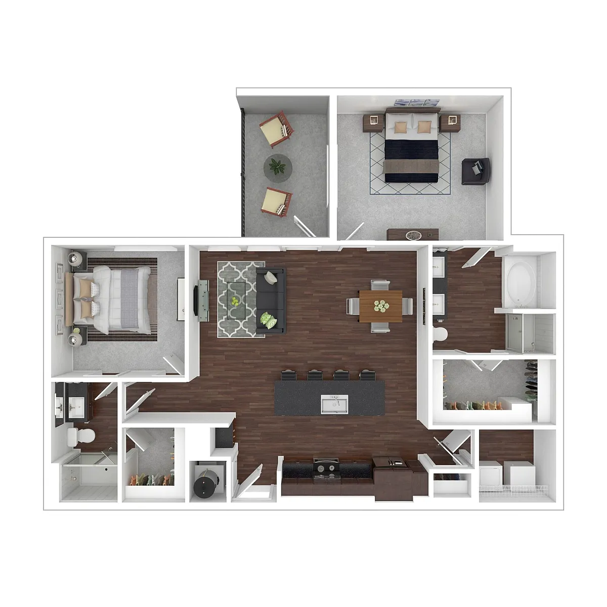 Floor plan B3