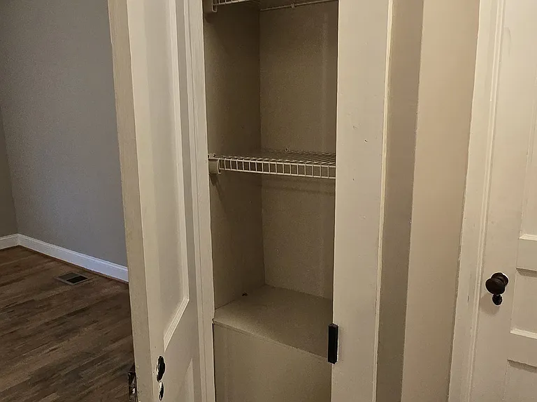 Hall closet