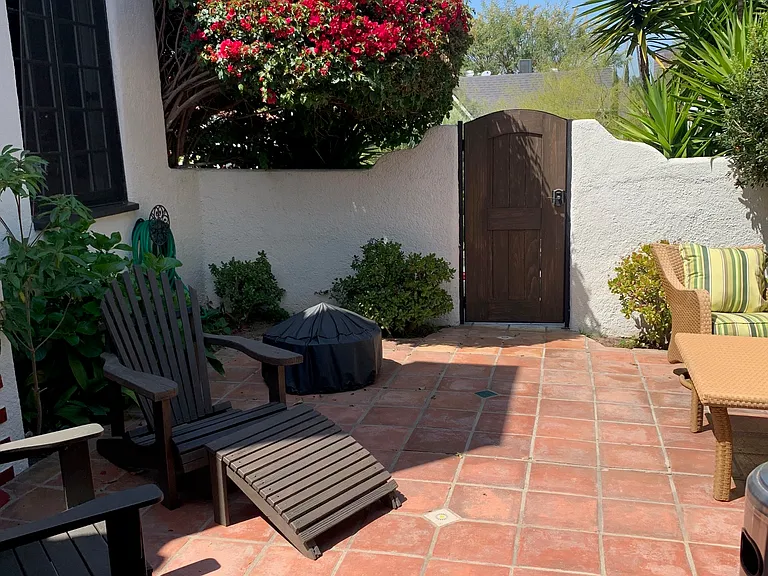 Front courtyard