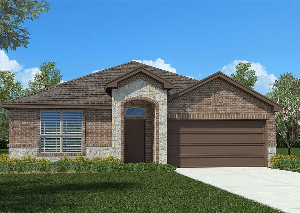 D.R. Horton's Carlsbad Floorplan Elevation C. Photos shown here may not depict the specified home & features included are for illustration purposes only.