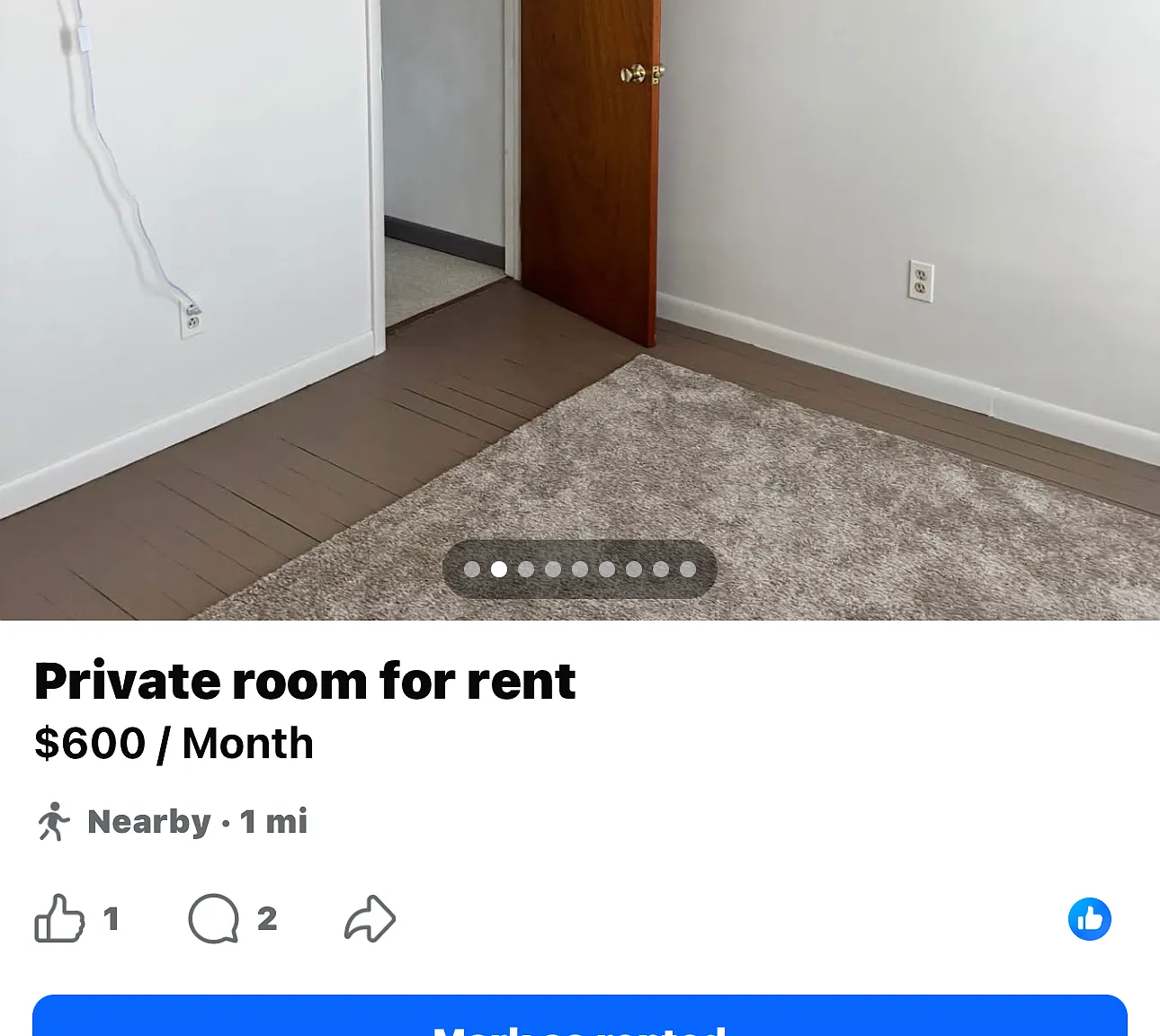 2 bed, 956 sqft, $600 — Photo 2