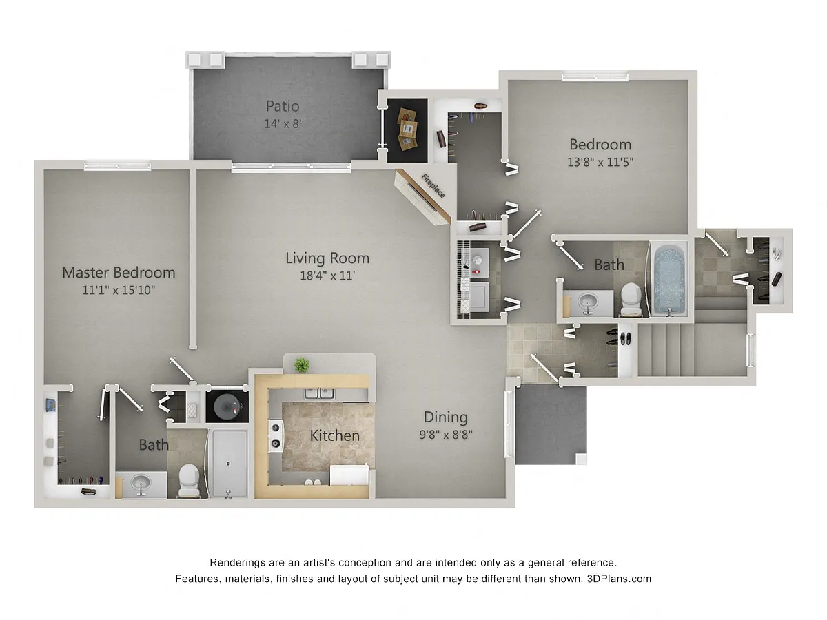 Floor plan The Walnut