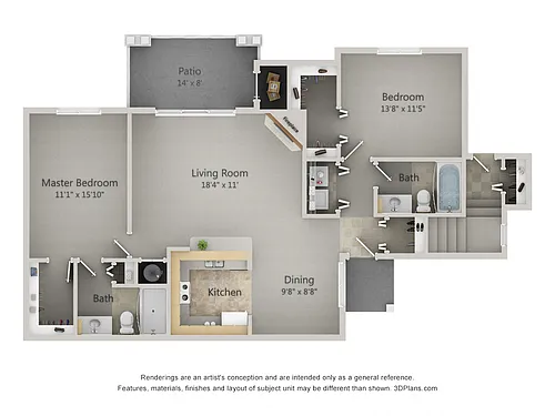 Floor plan The Walnut