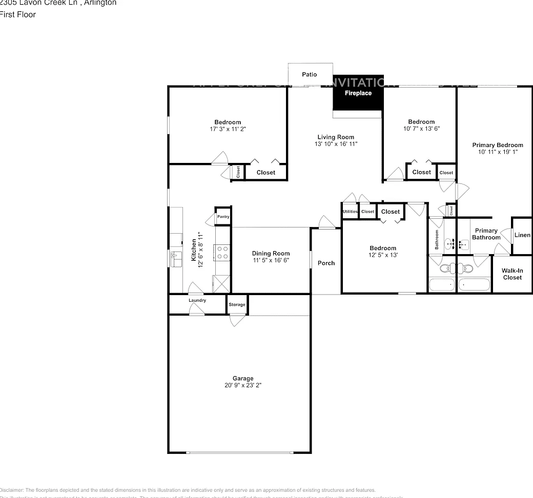 2305 Lavon Creek Ln Arlington, TX 76006 — Photo 2