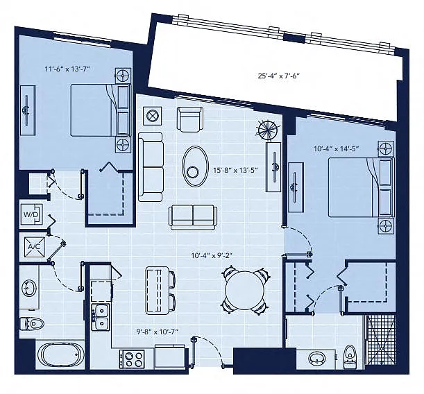 Floor plan San Marco - North Tower
