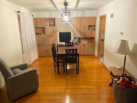 Dinning room with built ins for storage