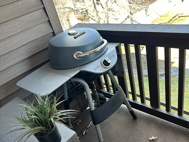 Electric Grill on Private Balcony
