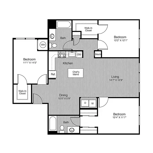 Floor plan 3B2